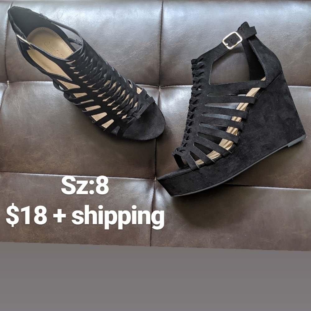 Black wedges